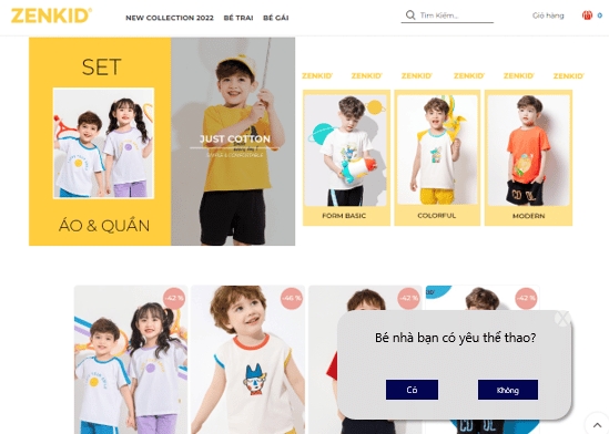 Tạo các popup